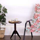 Capa para Espreguiçadeira Matelassada Floral Vermelha 1,45 m