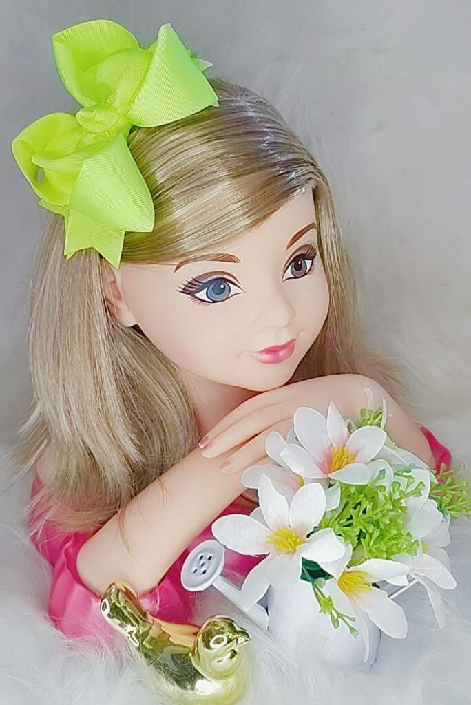 Laço Infantil Belli Amarelo Neon