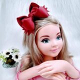 Laço Infantil Belli Marsala 10 cm