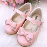 Sapatilha Infantil Flor di Mila Isadora Rosa