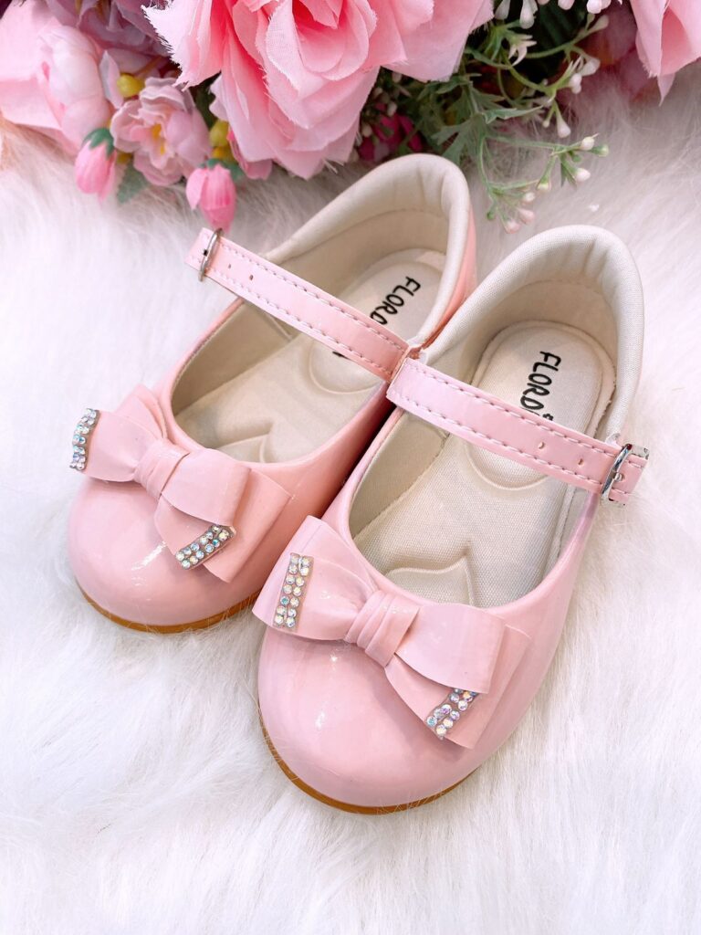 Sapatilha Infantil Flor di Mila Isadora Rosa