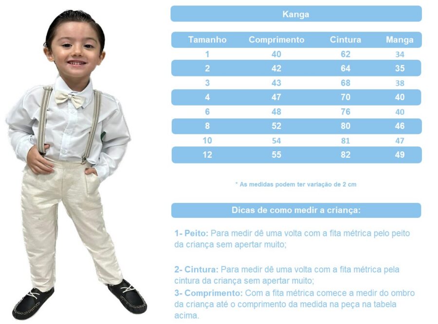 Camisa Social Infantil Azul Manga Longa Príncipes Canelada
