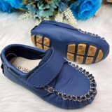 Mocassim Infantil Azul Marinho com Velcro