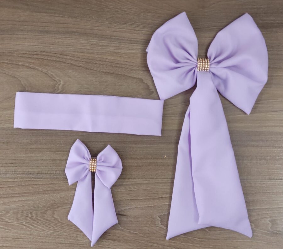 Laço Avulso para Vestido Infantil Baila Nina Várias Cores