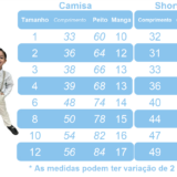 Conjunto Social Infantil Short Gravata Suspensório Azul Bebê