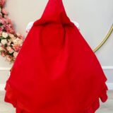 Fantasia Vestido Infantil Chapeuzinho Vermelho com Capuz