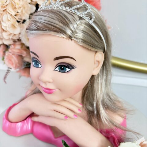 Coroa Infantil Realeza Coração com Pingente