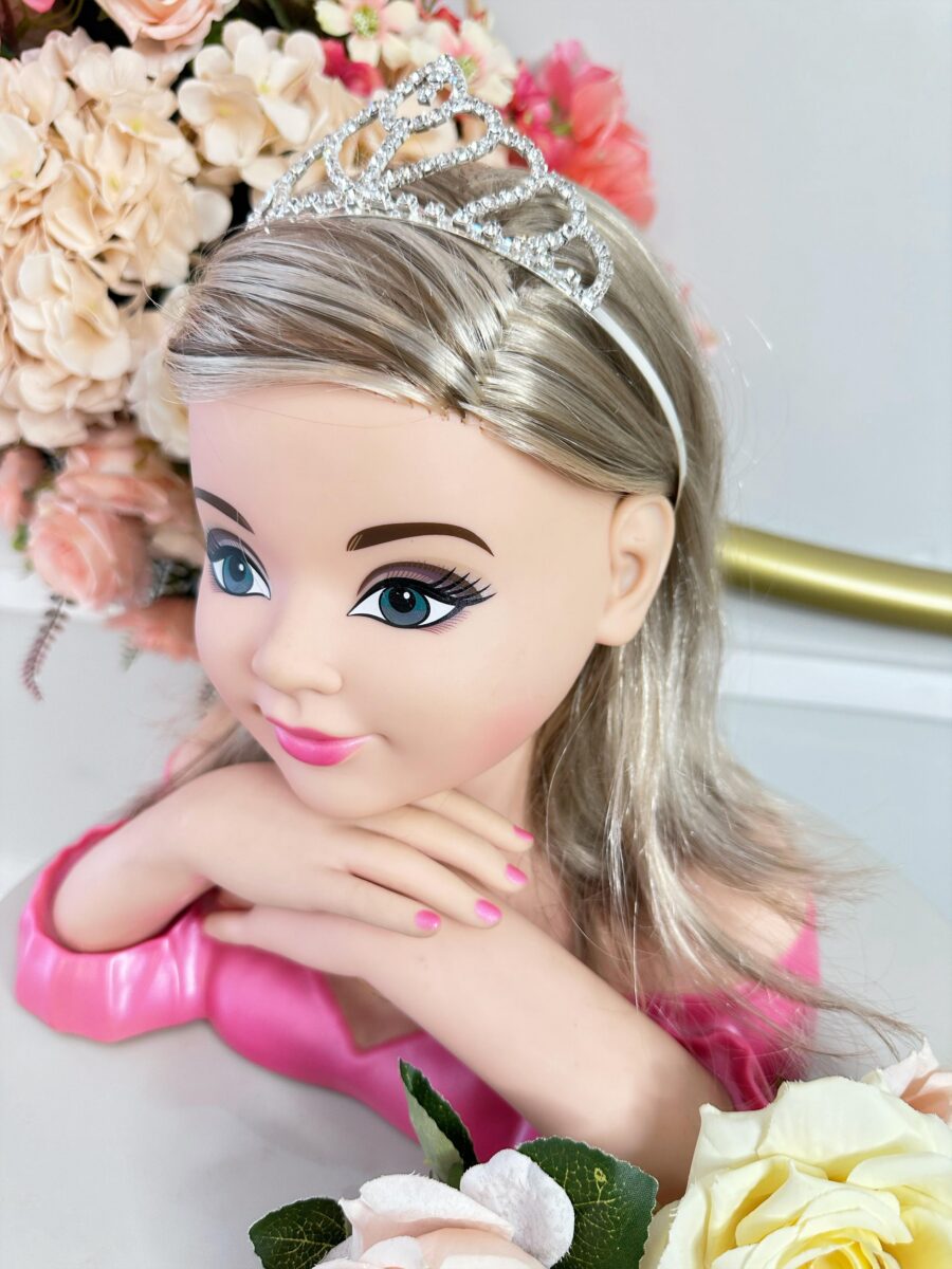 Coroa Infantil Realeza Coração com Pingente