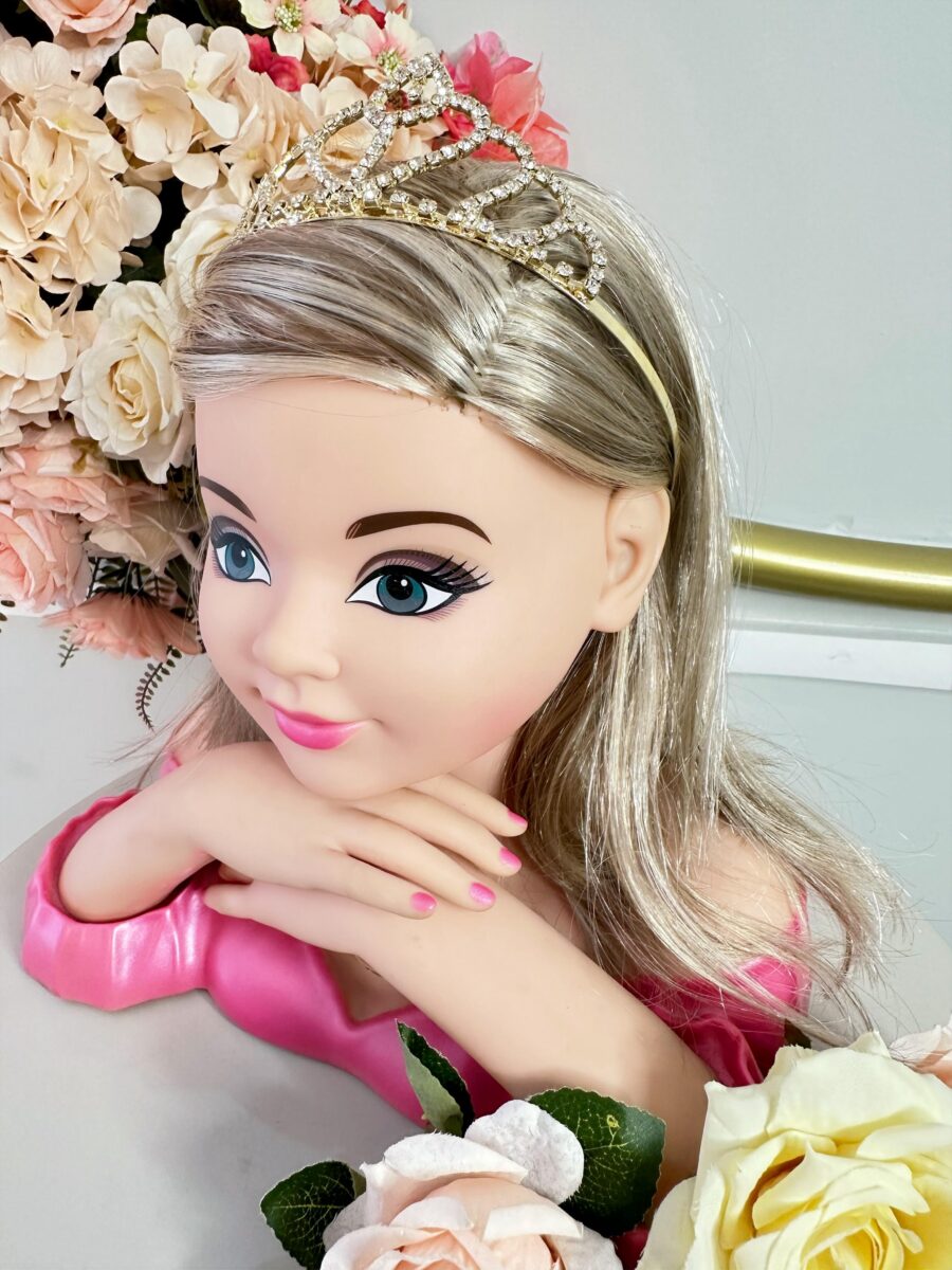 Coroa Infantil Realeza Coração com Pingente