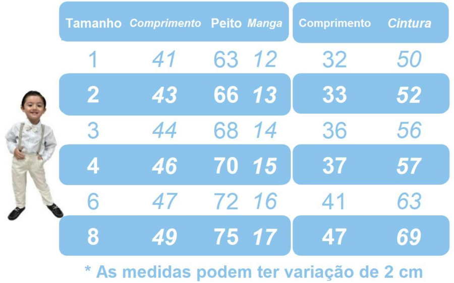 Conjunto Social Infantil Bermuda Suspensório Cinza Linho