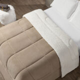 Coberdrom King Maya Sherpa e Manta Soft MR Enxovais