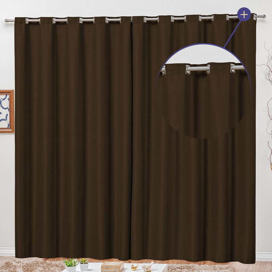 Cortina Semi Blackout Corta Luz 2,60 x 1,70 m MR Enxovais