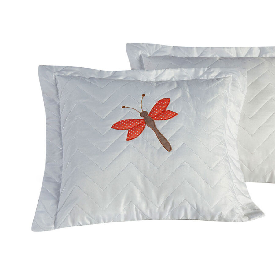 Kit 2 Capas de Almofada 45 x 45 cm MR Enxovais Libélula