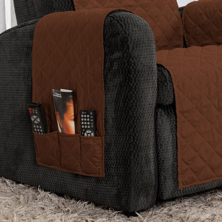 Protetor de Poltrona Classic com Bolsos MR Enxovais