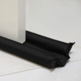 Veda Porta Protetor Duplo 90 cm Impermeável Preto