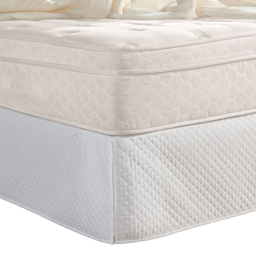 Saia para Box Matelada King MR Enxovais Branca