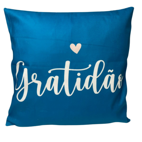Capa de Almofada Suede 42x42 cm com Zíper Invisível