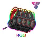 Headset Gamer Fantech Sniper HG16 7.1 USB RGB Driver 50mm