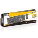 Kit Teclado e Mouse Fantech KM-100 Teclas Silenciosas USB