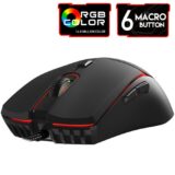 Mouse Gamer Fantech Crypto VX7 Macro 8000 DPI 6 Botões