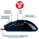 Mouse Gamer Fantech Crypto VX7 Macro 8000 DPI 6 Botões