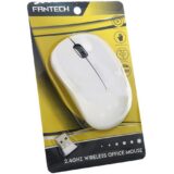 Mouse Sem Fio Fantech W188 Ambidestro 1200 DPI Branco