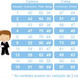 Conjunto Social Infantil Calça Sarja Suspensório Caramelo
