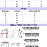 Conjunto Infantil Miss Cherry Vitor Suspensório Marrom Teddy