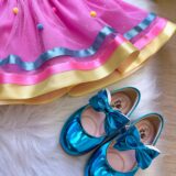 Romper Vestido Infantil Circo Doceria Candy Rosa com Laço