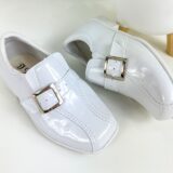 Sapato Social Infantil D Milan Branco