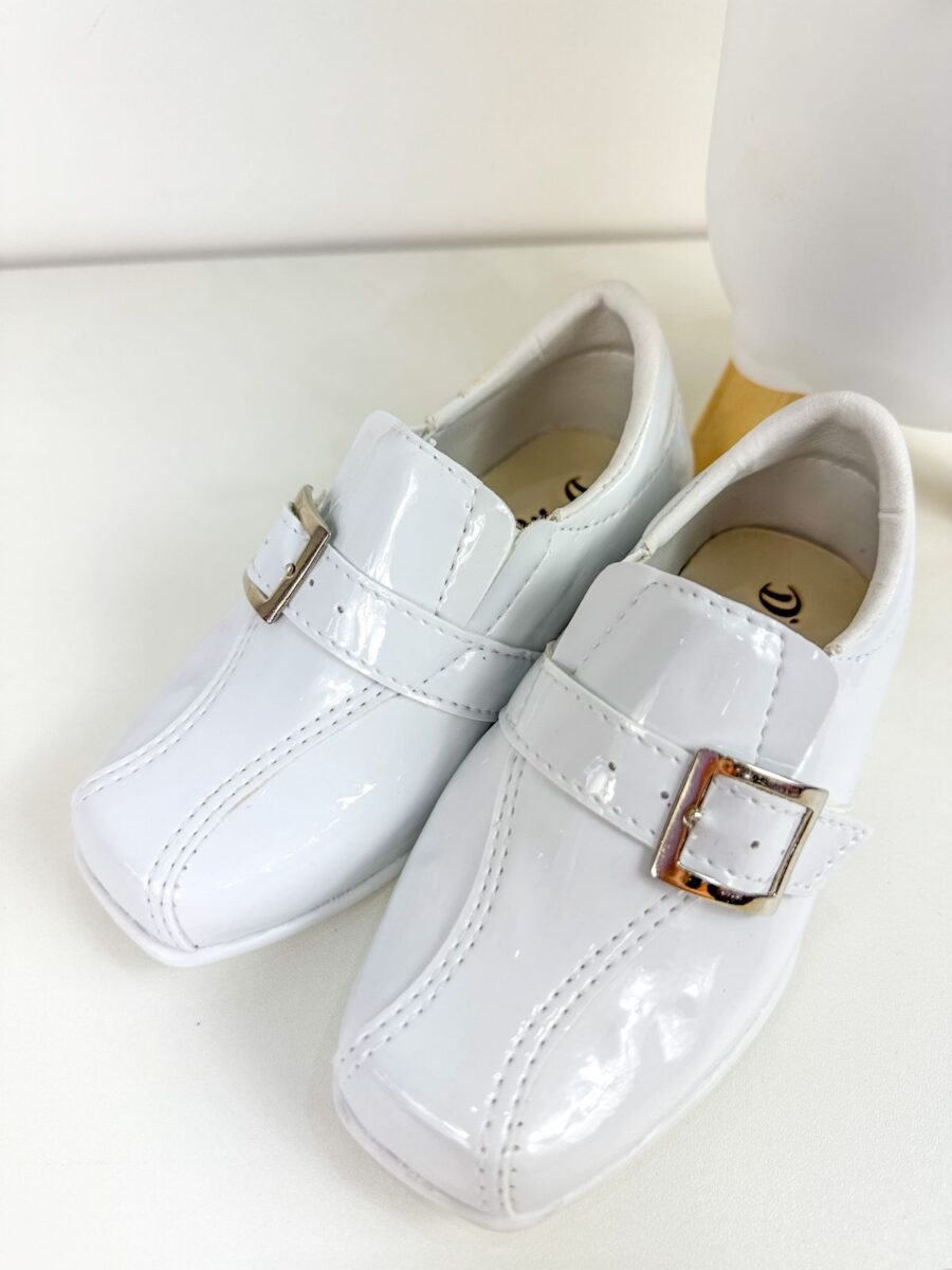 Sapato Social Infantil D Milan Branco
