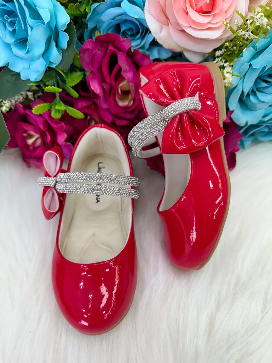 Sapatilha Infantil Flor di Mila Maya Laminada