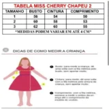 Vestido Infantil Miss Cherry Lilás Borboletas com Chapéu