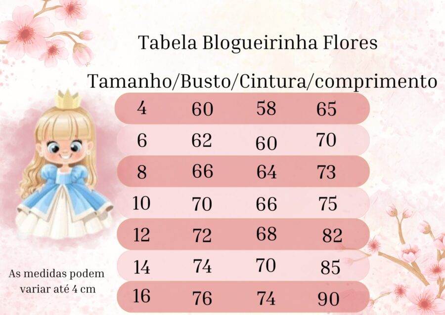 Vestido Infantil Blogueirinha Cecilia Branco