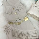 Conjunto Infantil Boiadeira Maraisa Jeans Off