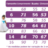 Vestido Infantil Branco Busto com Flores e Renda