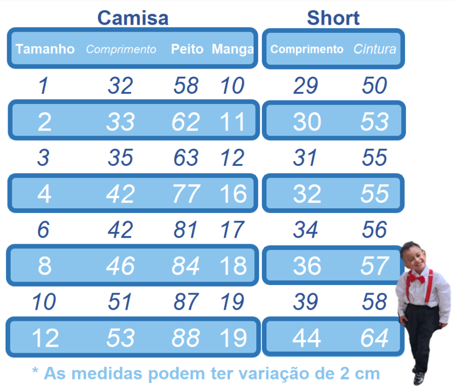 Conjunto Infantil Camisa Branca Short Suspensório Gravata