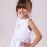 Vestido Infantil Blogueirinha Cecilia Branco