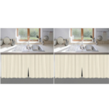 Cortina de Pia para Cozinha em PVC 1,38 x 0,80 m