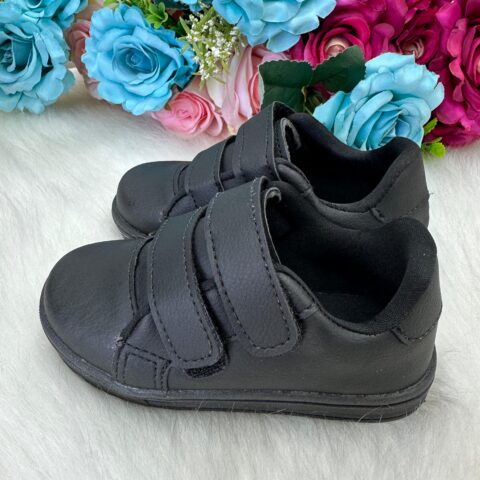 Tênis Infantil D Milan Vivi Preto com Velcro