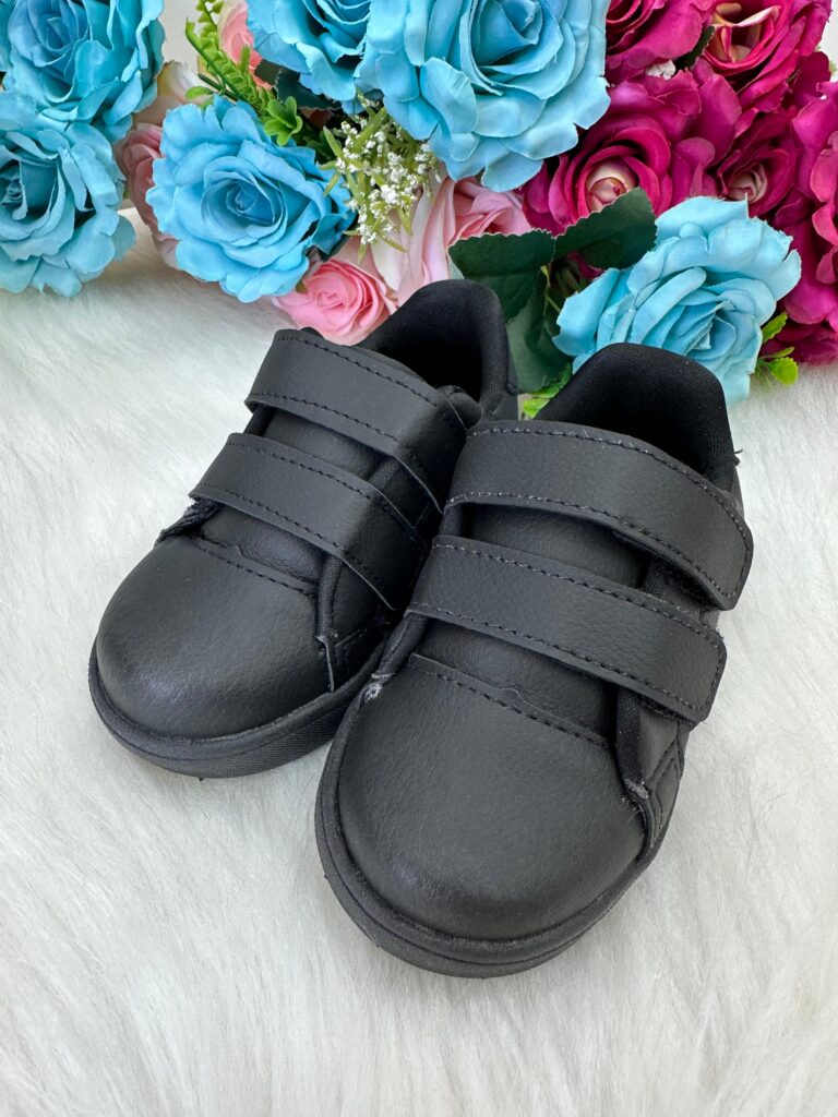 Tênis Infantil D Milan Vivi Preto com Velcro