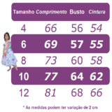 Vestido Infantil Terracota Busto Nervura Cinto de Pérolas