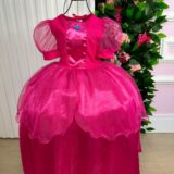 Fantasia Infantil Princesa Belli Peach Rosa