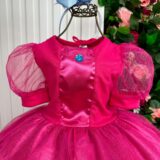 Fantasia Infantil Princesa Belli Peach Rosa
