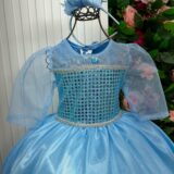 Fantasia Infantil Princesa Belli Gelo com Capa