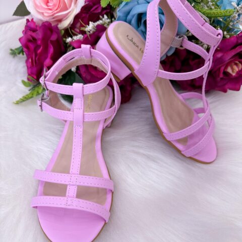 Sandália Infantil Flor Di Mila Mariana Rosa