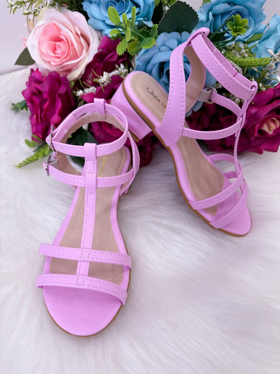 Sandália Infantil Flor Di Mila Mariana Rosa