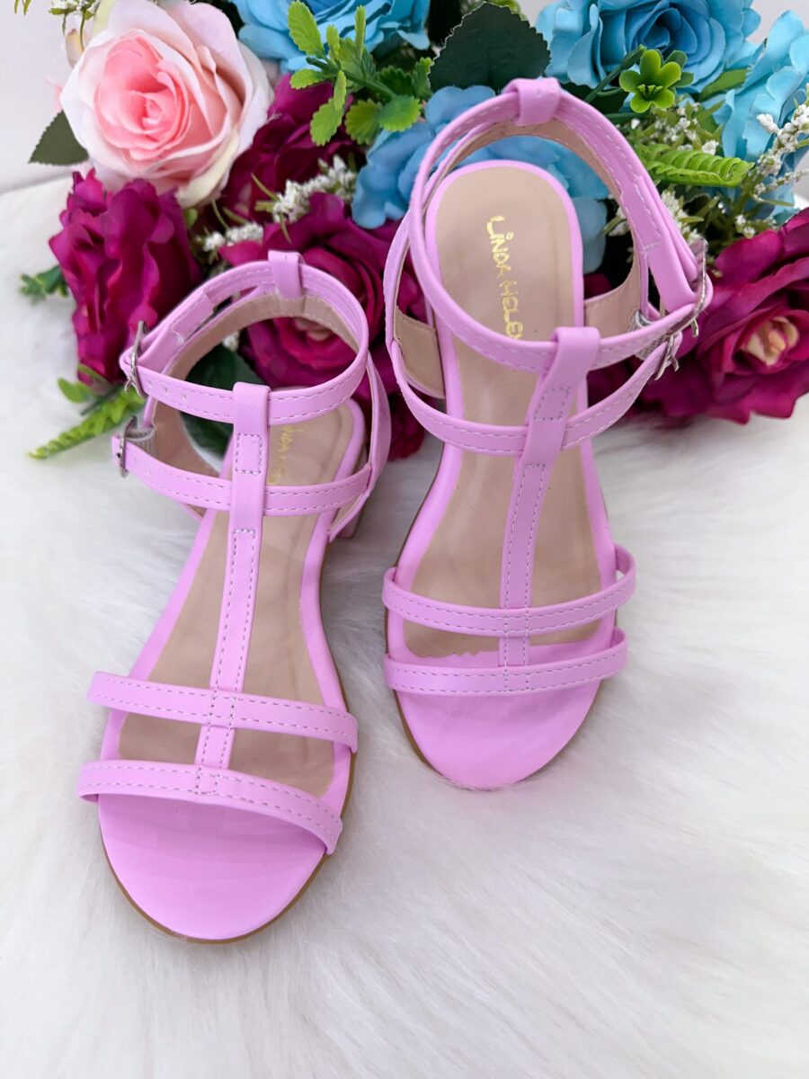 Sandália Infantil Flor Di Mila Mariana Rosa