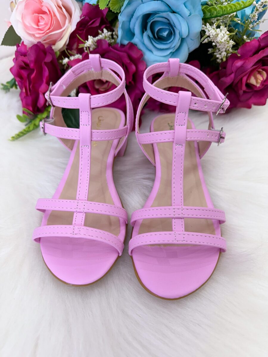 Sandália Infantil Flor Di Mila Mariana Rosa
