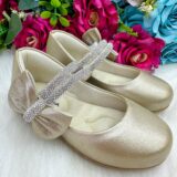 Sapatilha Infantil Flor di Mila Maya Laminada
